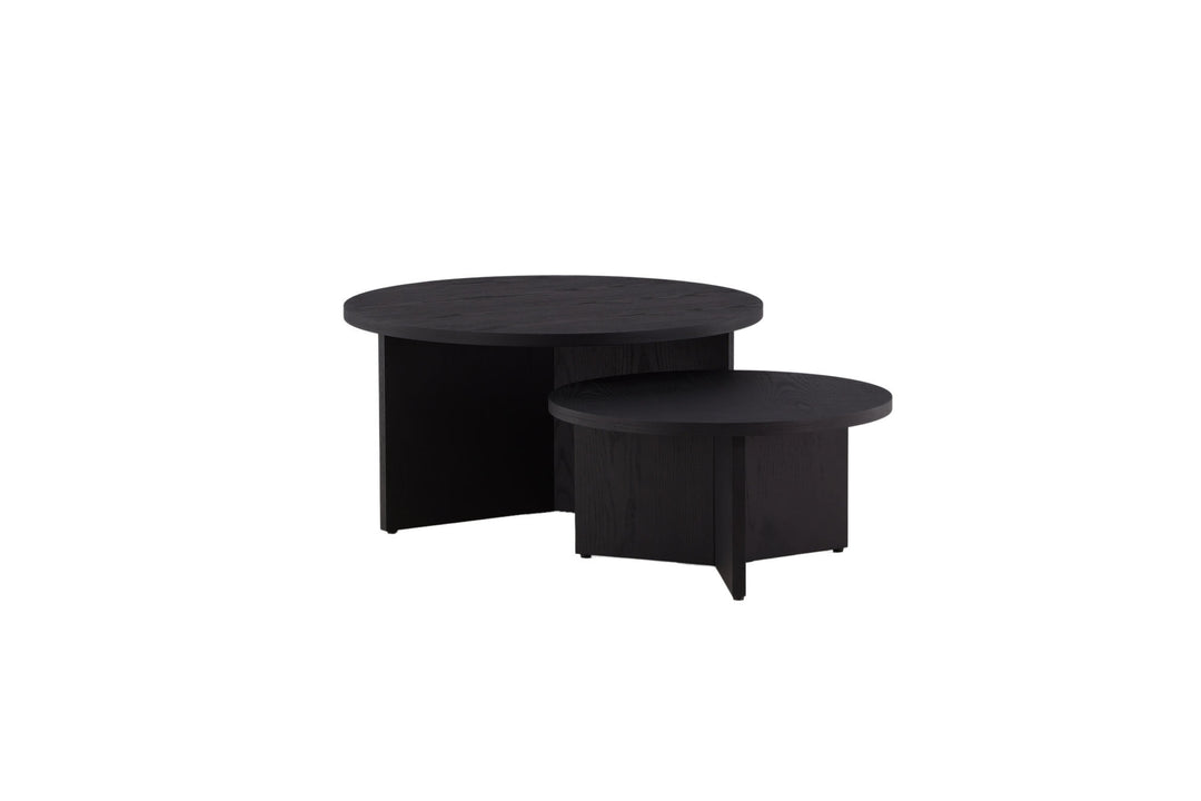 Venture Home Saltö Small Sofa Table - Black / Wood +Saltö Large Sofa Table - Black / Wood _1