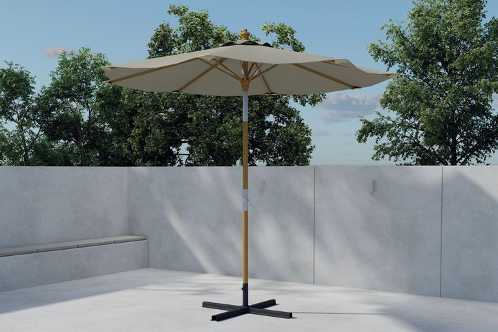Venture Home Cerox Paraply 270 cm - Beige