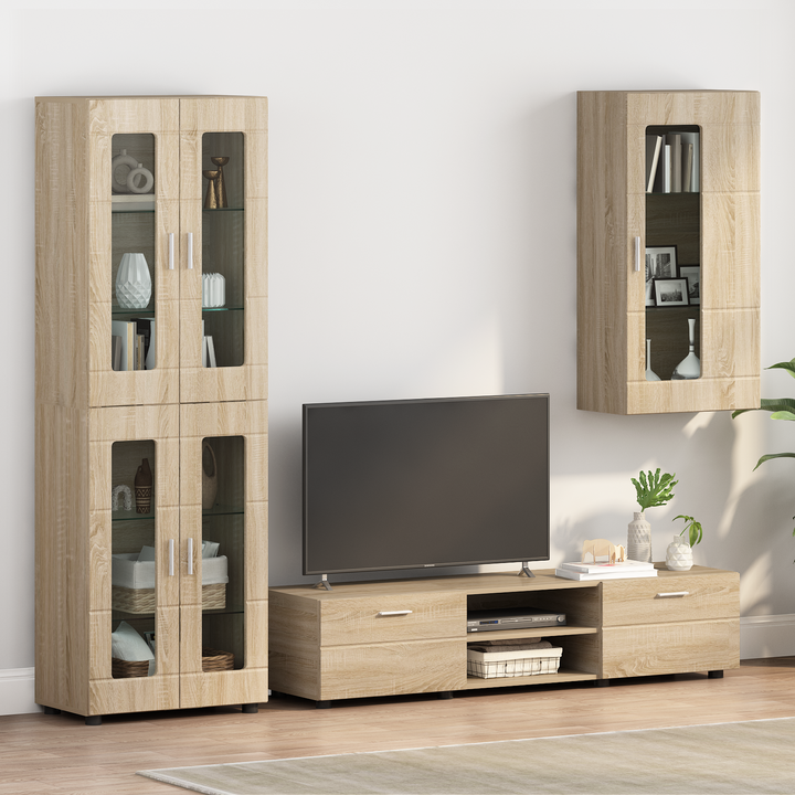 Træskab Sonoma eg 50 x 29 x 100 cm Konstrueret træ