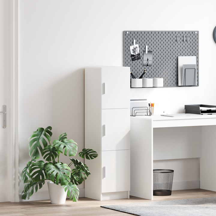 Highboard Hvid 31,5 x 32 x 122,5 cm