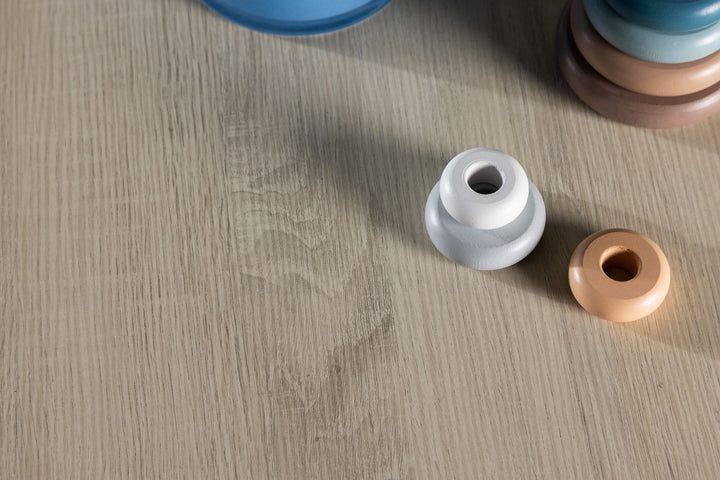 Venture Home Kids Table Set Table Set - Whitewash / MDF FSC 100%