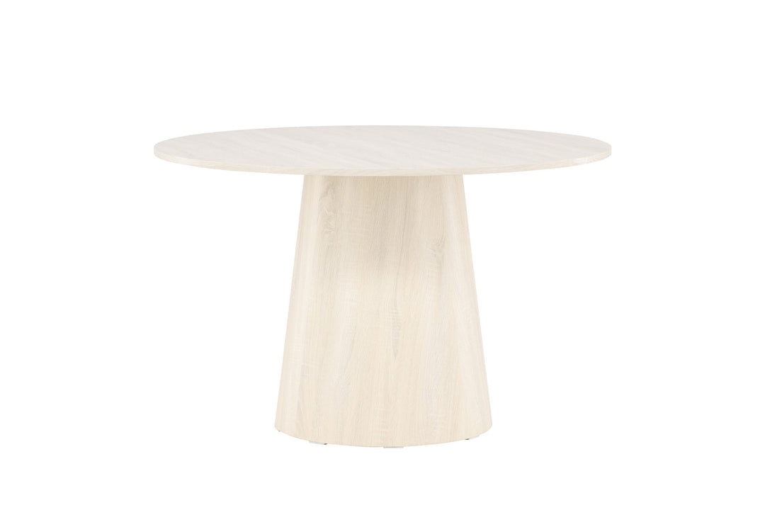 Venture Home Lanzo  Dining Table ⌀120 - Whitewash /
