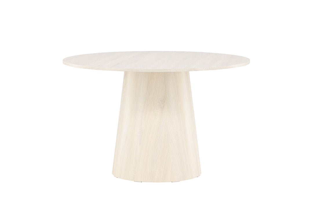Venture Home Lanzo  Dining Table ⌀120 - Whitewash /