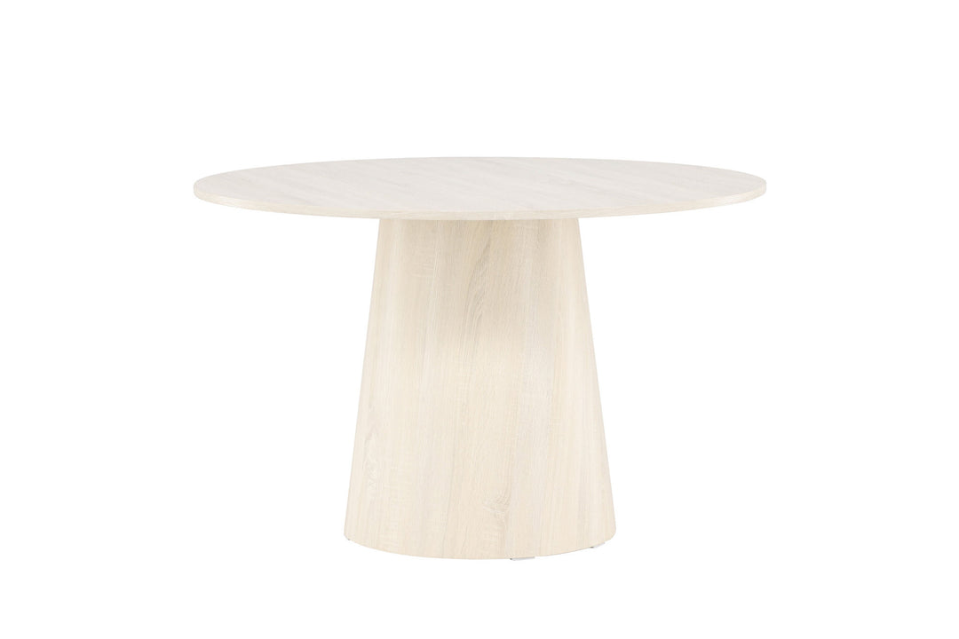 Venture Home Lanzo  Dining Table ⌀120 - Whitewash /