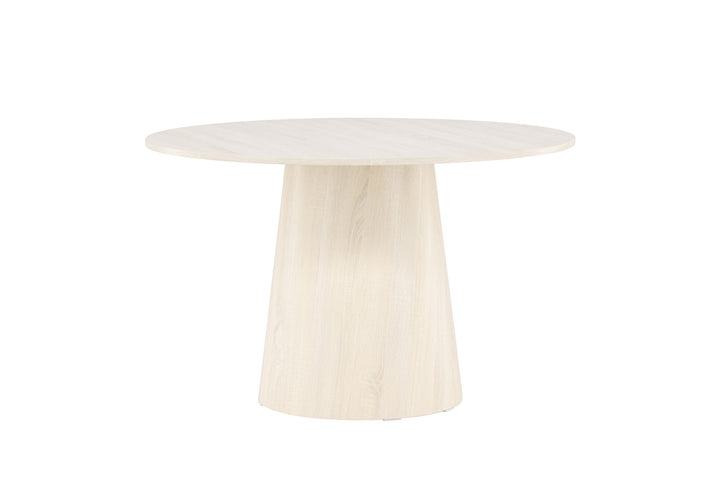 Venture Home Lanzo  Dining Table ⌀120 - Whitewash /