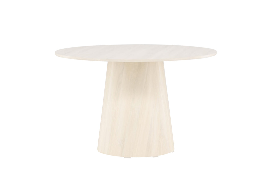 Venture Home Lanzo  Dining Table ⌀120 - Whitewash /