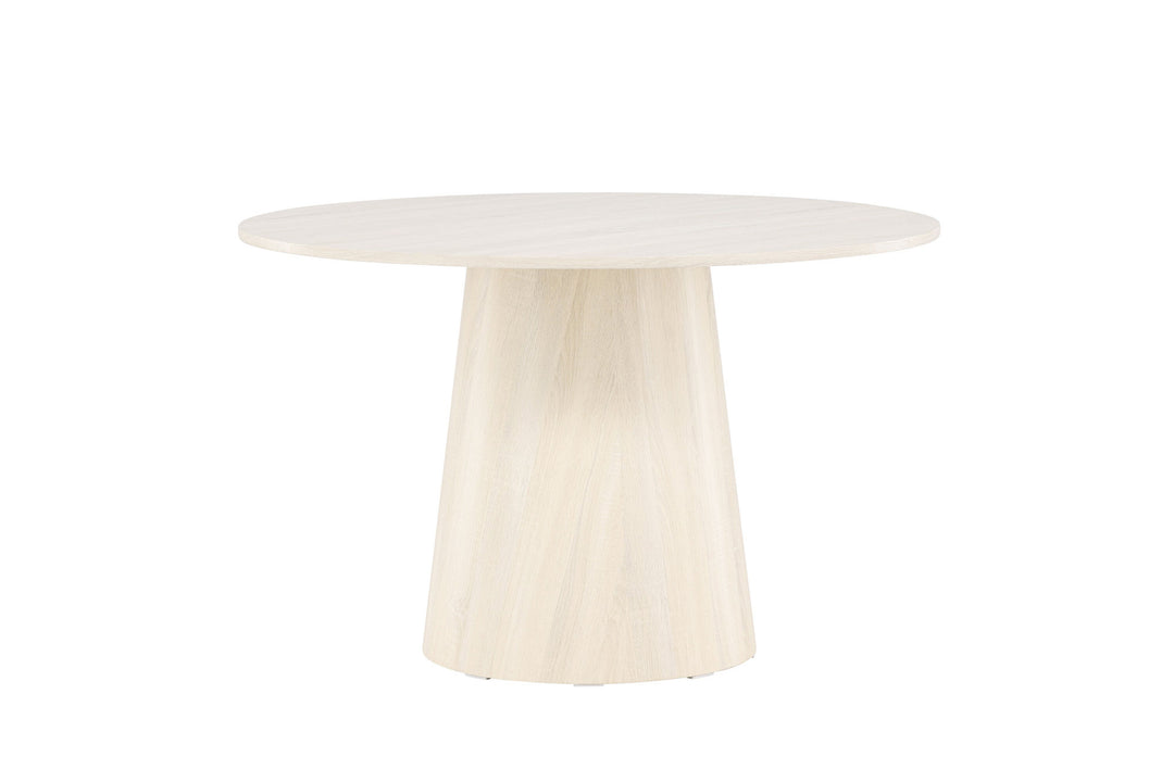 Venture Home Lanzo  Dining Table ⌀120 - Whitewash /