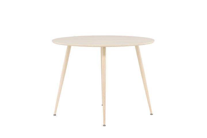 Venture Home Plaza Dining Table ⌀100 - Whitewash /
