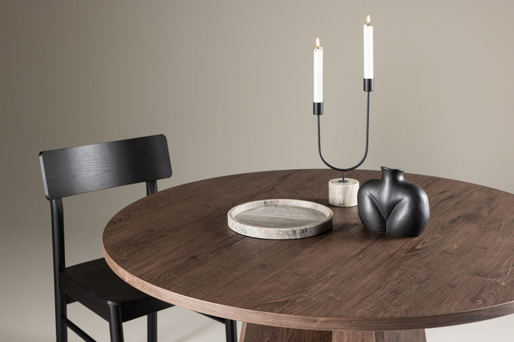 Venture Home Bootcut  Dining Table ⌀110 - Mocca  /