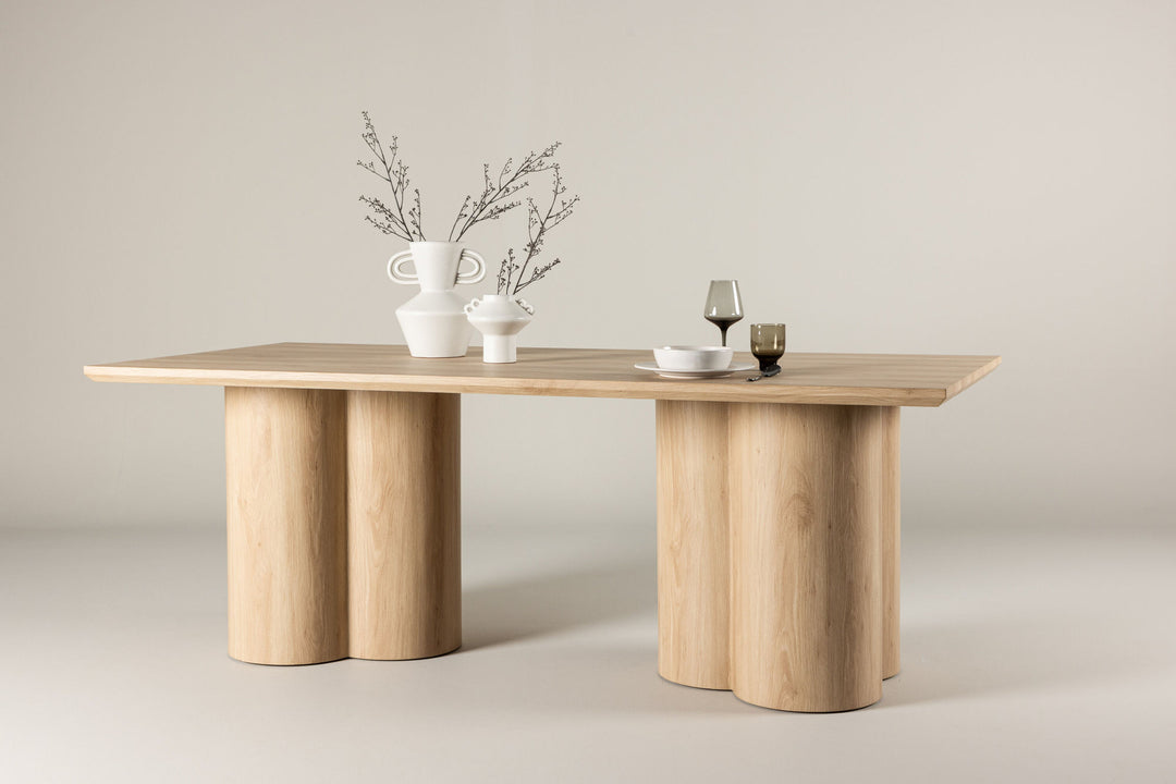 Venture Home Olivia Dining Table 100x210 cm  - Nature /
