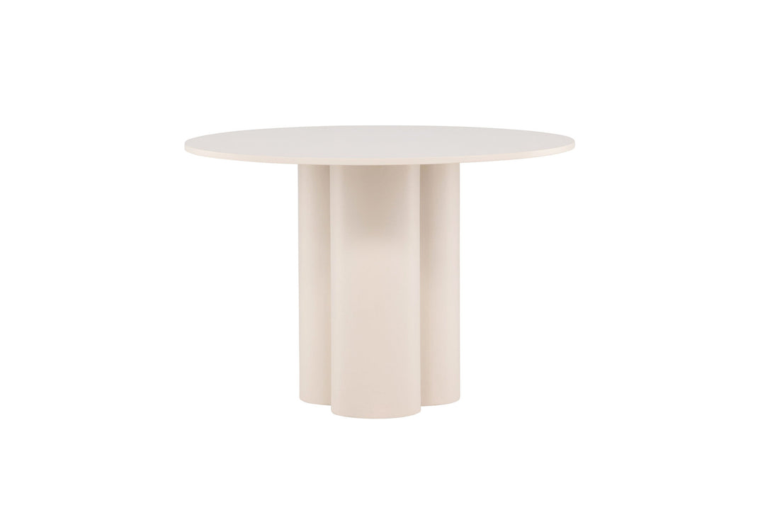 Venture Home Olivia Dining Table ⌀110 - Beige  /