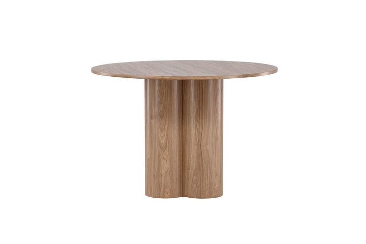 Venture Home Olivia Dining Table ⌀110 - Brown /