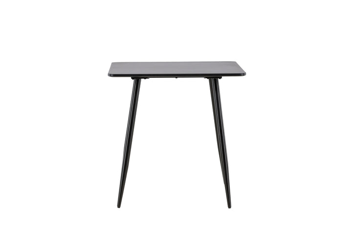 Venture Home Polar Dining Table 75x75 cm - Black / Black