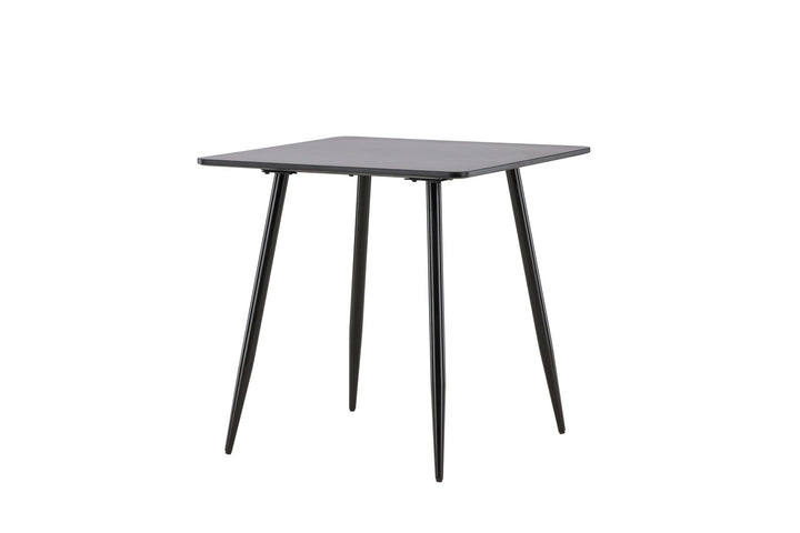 Venture Home Polar Dining Table 75x75 cm - Black / Black