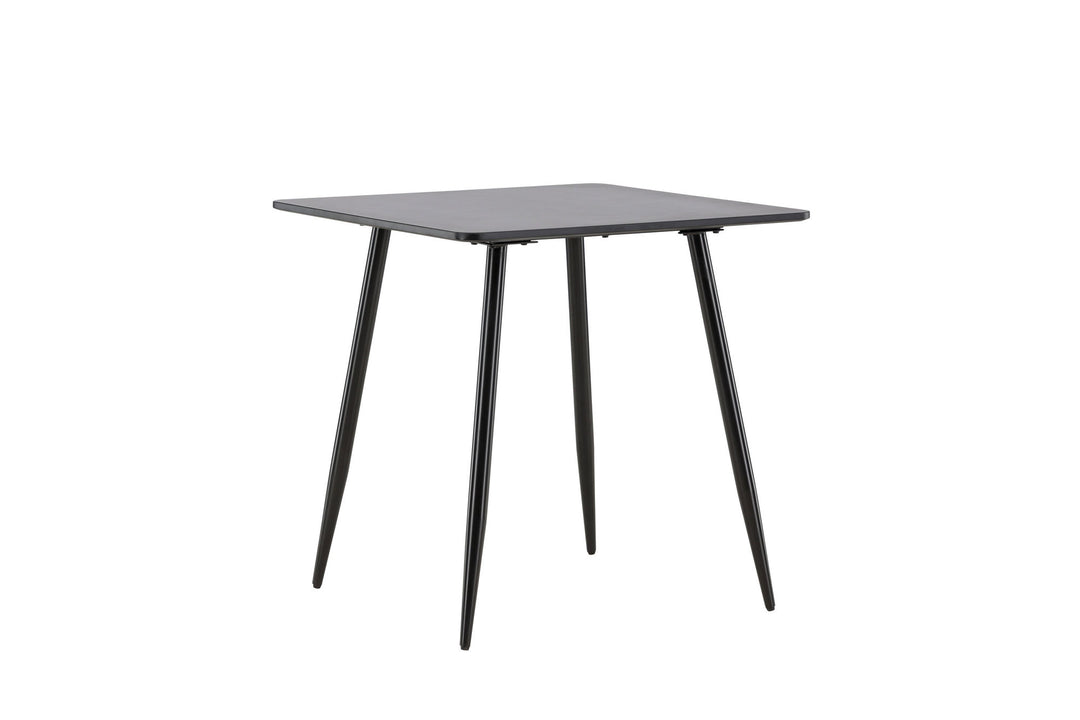 Venture Home Polar Dining Table 75x75 cm - Black / Black