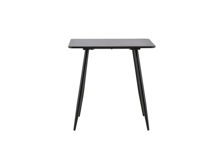 Venture Home Polar Dining Table 75x75 cm - Black / Black