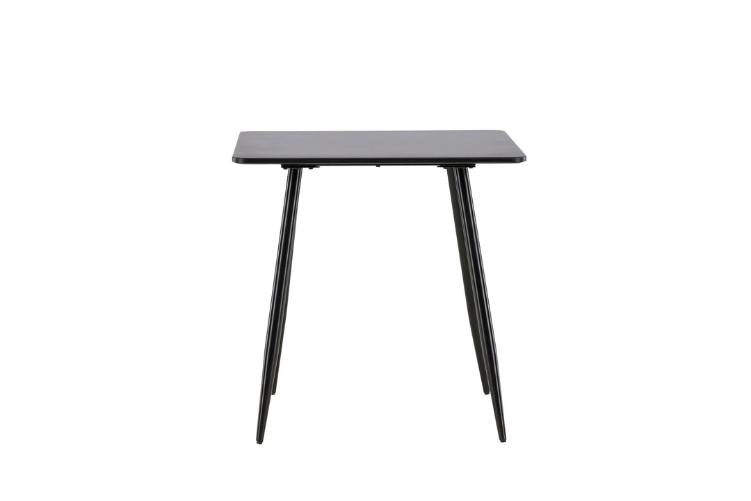 Venture Home Polar Dining Table 75x75 cm - Black / Black