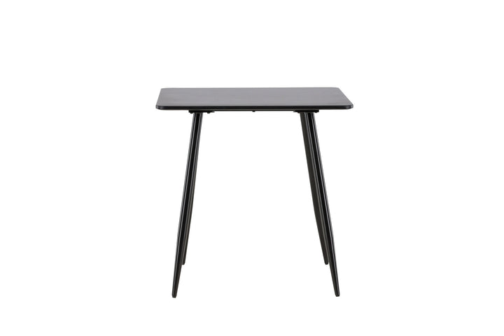 Venture Home Polar Dining Table 75x75 cm - Black / Black