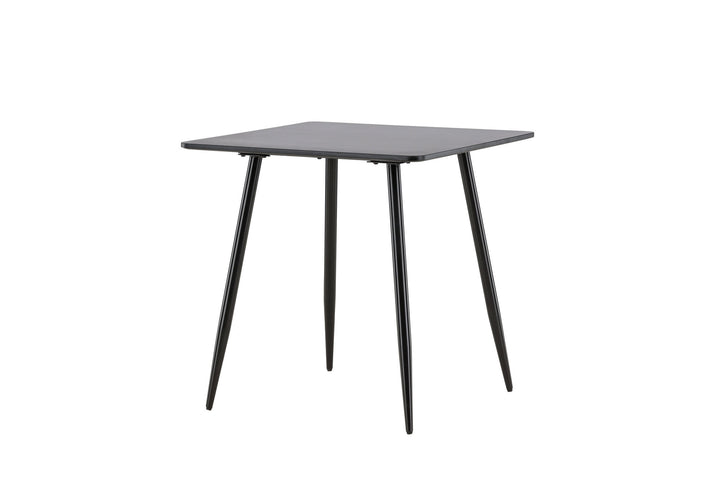 Venture Home Polar Dining Table 75x75 cm - Black / Black