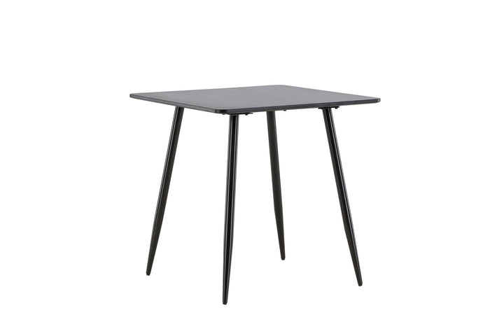 Venture Home Polar Dining Table 75x75 cm - Black / Black