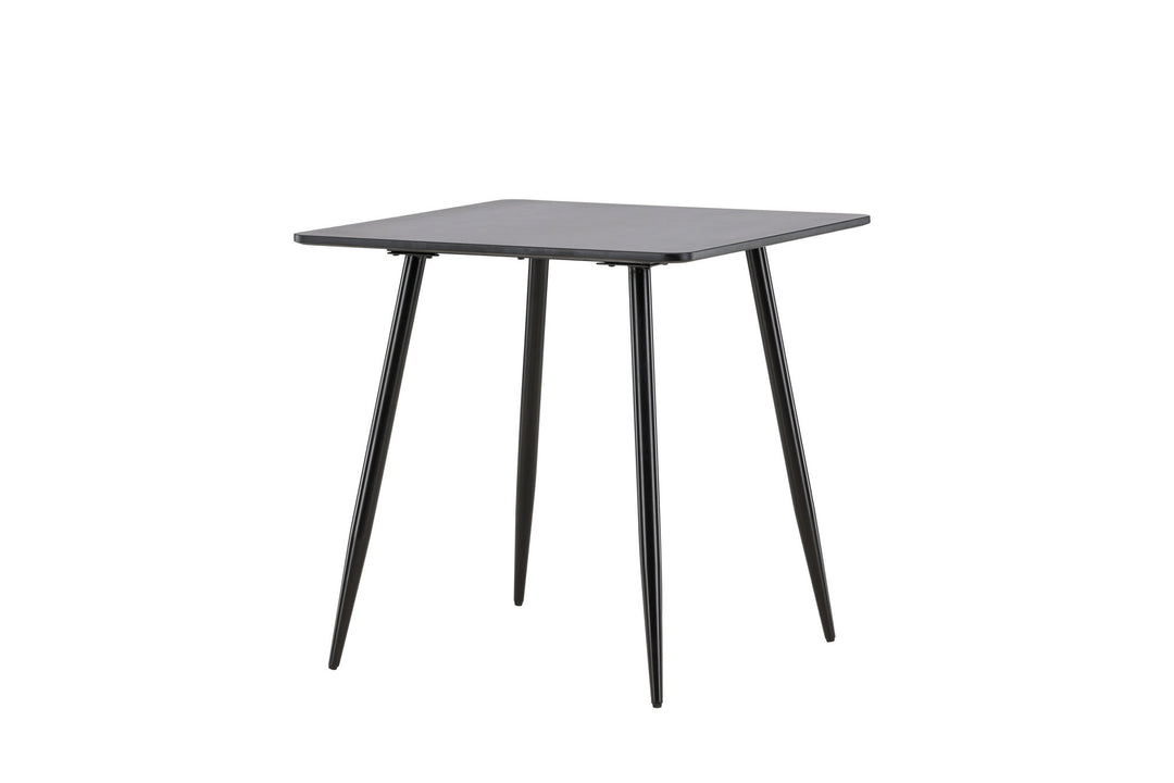 Venture Home Polar Dining Table 75x75 cm - Black / Black