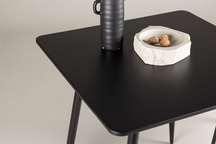 Venture Home Polar Dining Table 75x75 cm - Black / Black