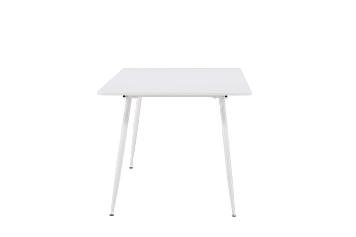 Venture Home Silar Dining Table 90x180 cm  - White / White