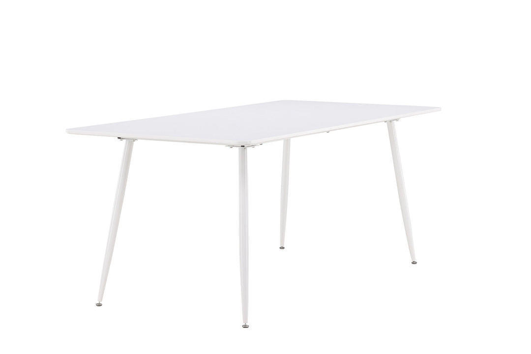 Venture Home Silar Dining Table 90x180 cm  - White / White