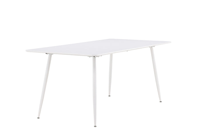 Venture Home Silar Dining Table 90x180 cm  - White / White