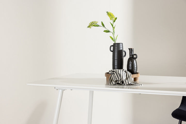 Venture Home Silar Dining Table 90x180 cm  - White / White