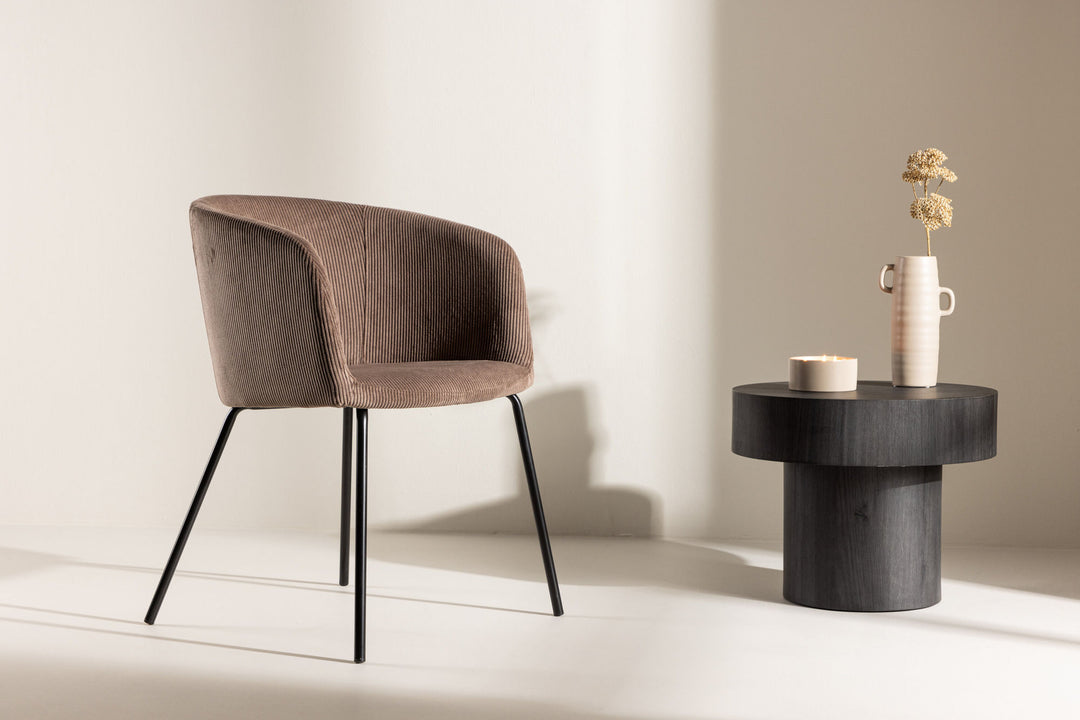 Venture Home Berit Dining Chair - Black / Brown