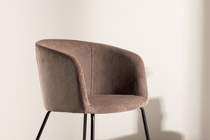Venture Home Berit Dining Chair - Black / Brown