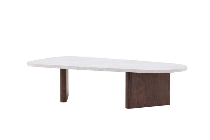 Venture Home Grönvik Sofa Table 130x65 cm - Mocca / Concretelook /