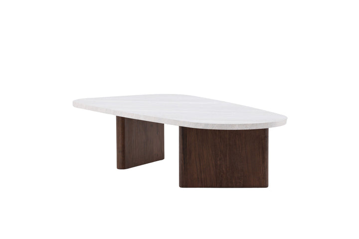 Venture Home Grönvik Sofa Table 130x65 cm - Mocca / Concretelook /