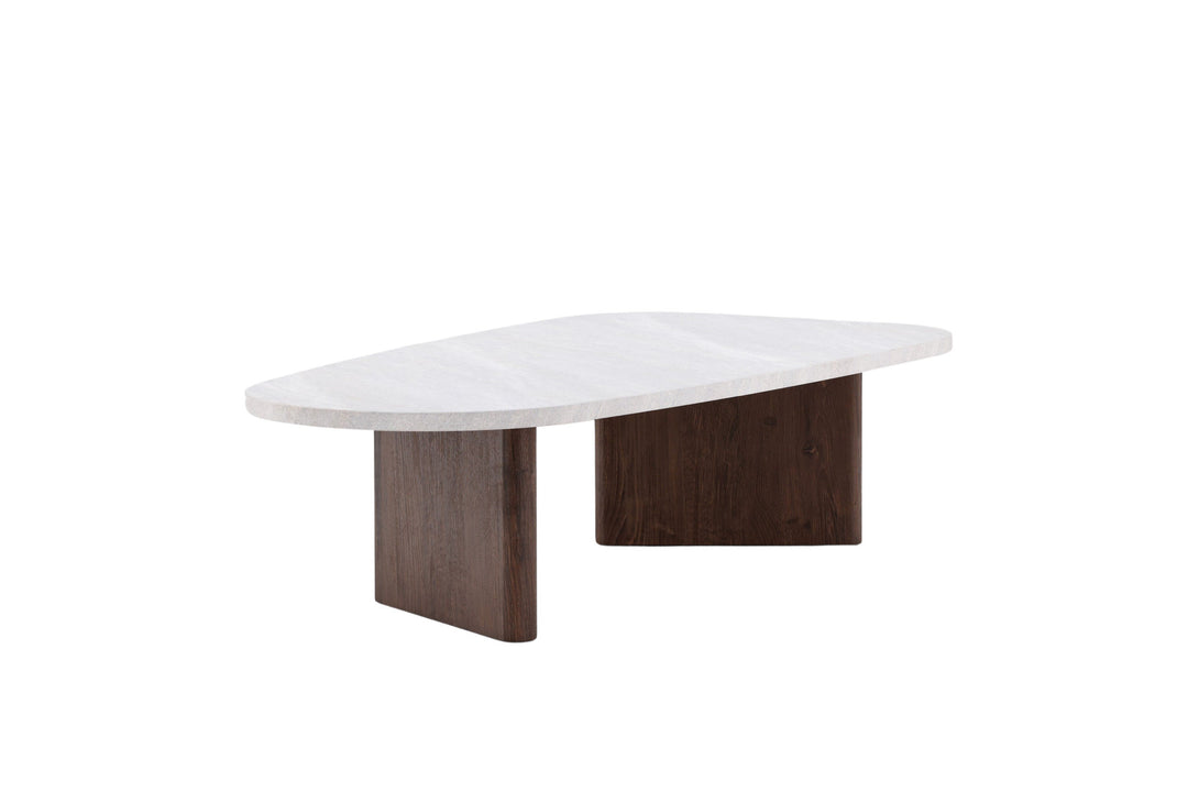 Venture Home Grönvik Sofa Table 130x65 cm - Mocca / Concretelook /