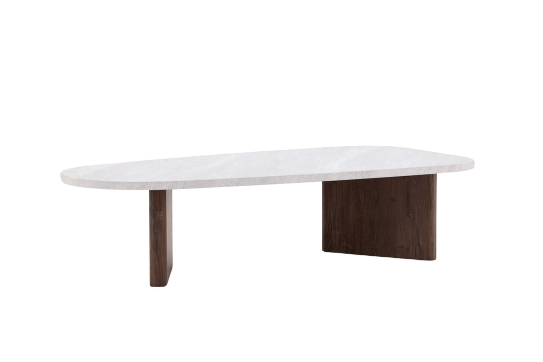 Venture Home Grönvik Sofa Table 130x65 cm - Mocca / Concretelook /