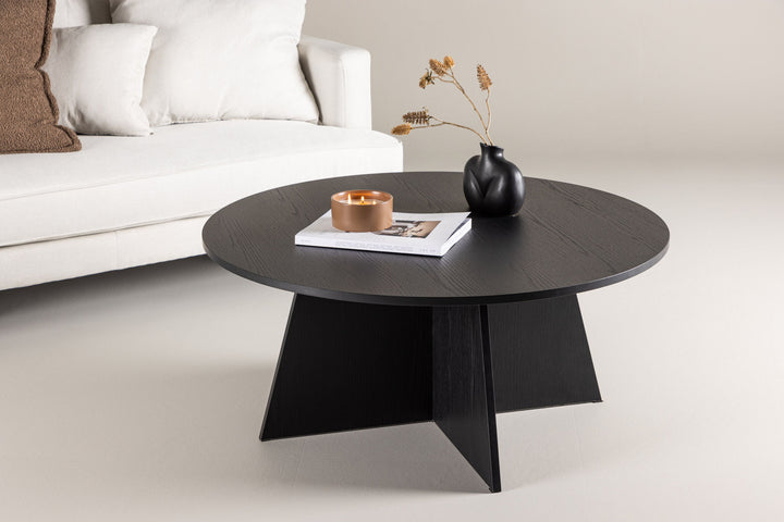 Venture Home Bootcut Sofa Table φ100 - Black /
