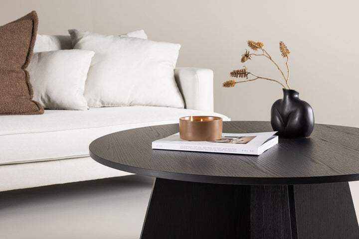 Venture Home Bootcut Sofa Table φ100 - Black /