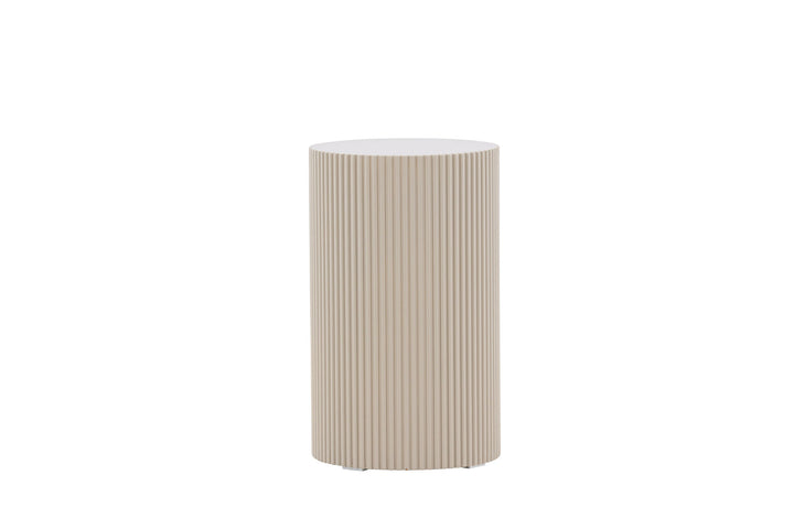 Venture Home Lenox Side Table ⌀30.5 - Beige /