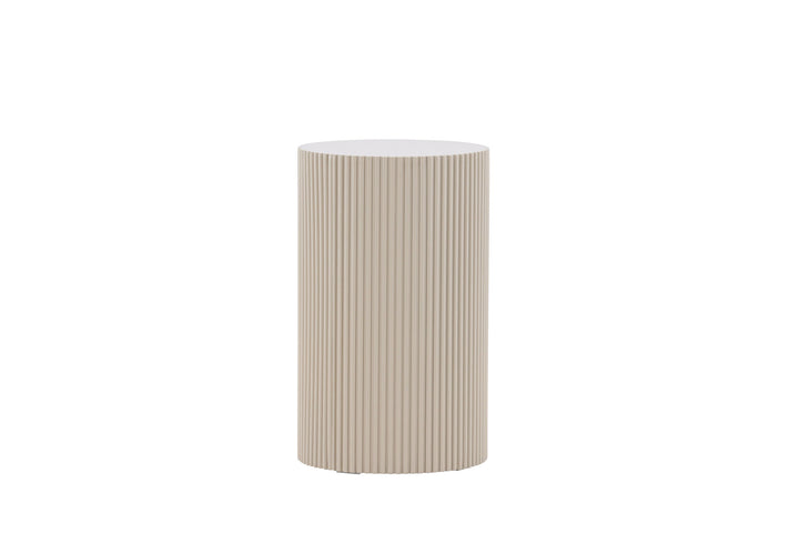 Venture Home Lenox Side Table ⌀30.5 - Beige /