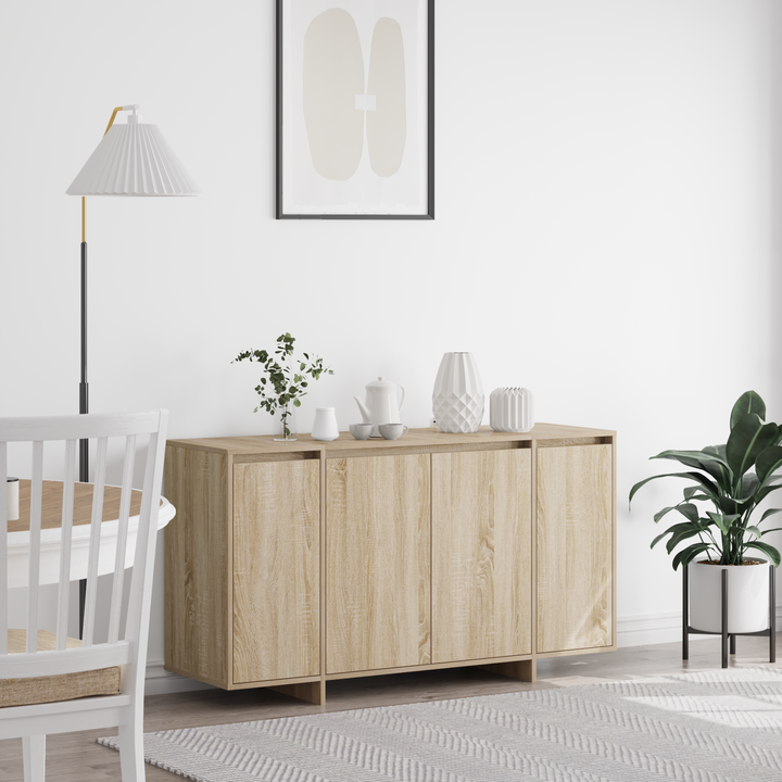 Sideboard Sonoma eg 135 x 41 x 75 cm Konstrueret træ