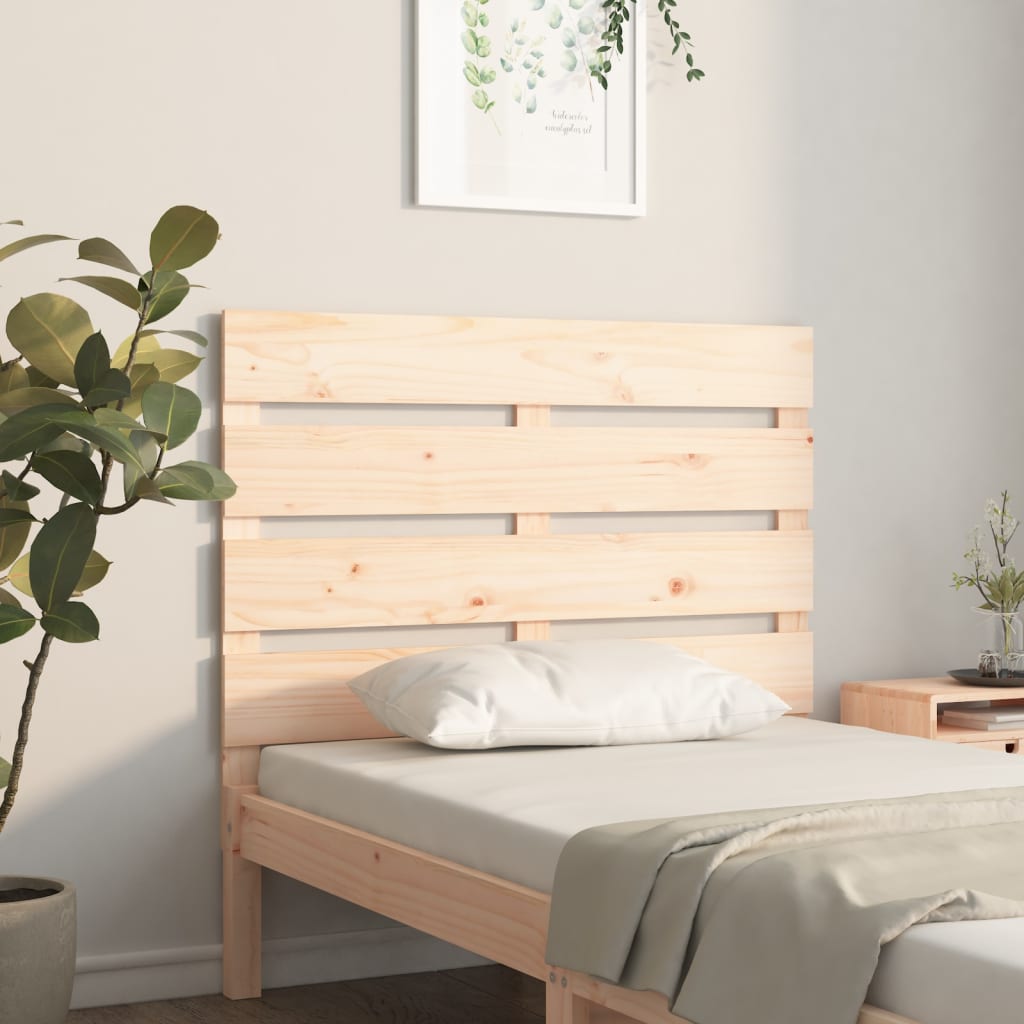 sengegærde 75x3x80 cm massivt fyrretræ