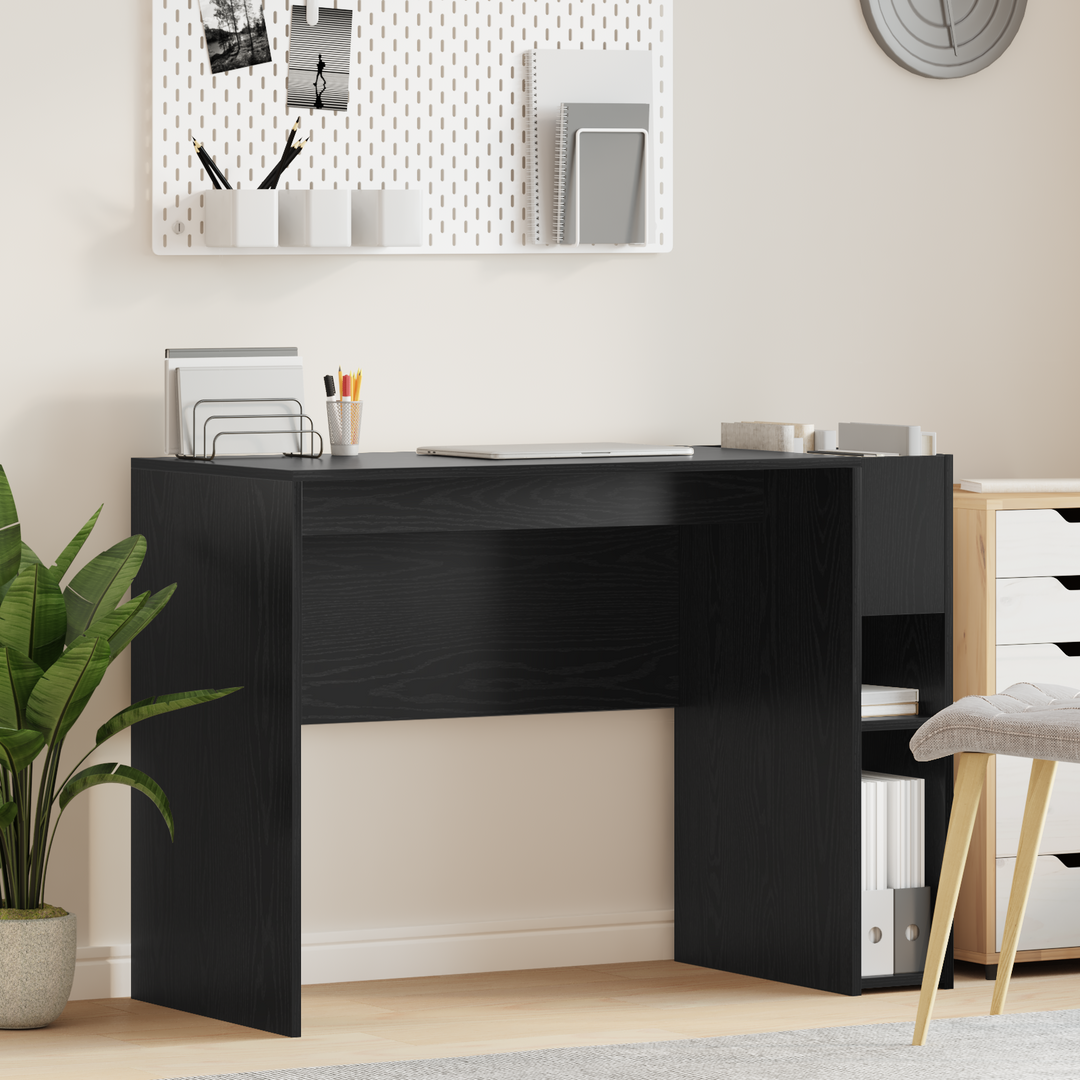Bord Sort eg 109 x 50 x 78 cm Konstrueret træ