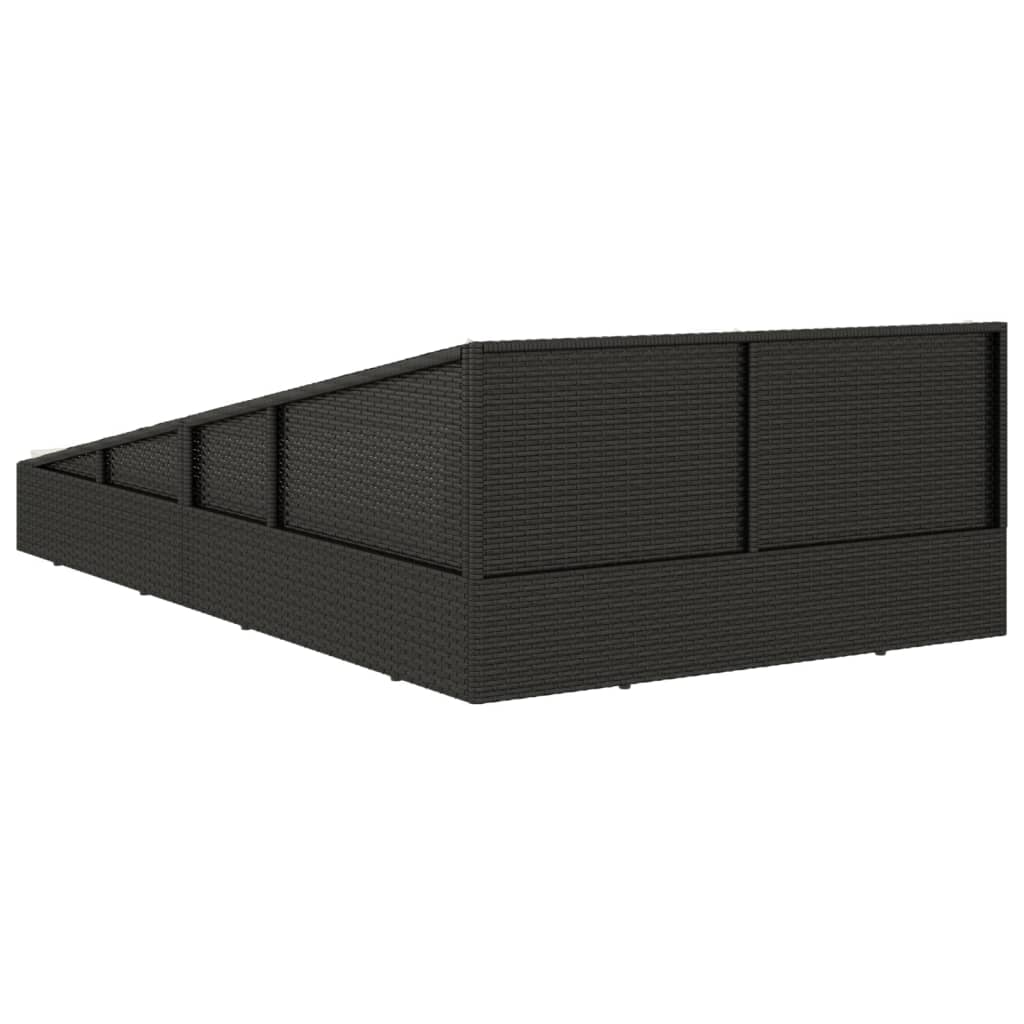 solseng 110x200 cm polyrattan sort