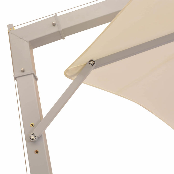 Udendørs parasoller Beige Polyester