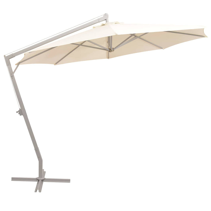 Udendørs parasoller Beige Polyester