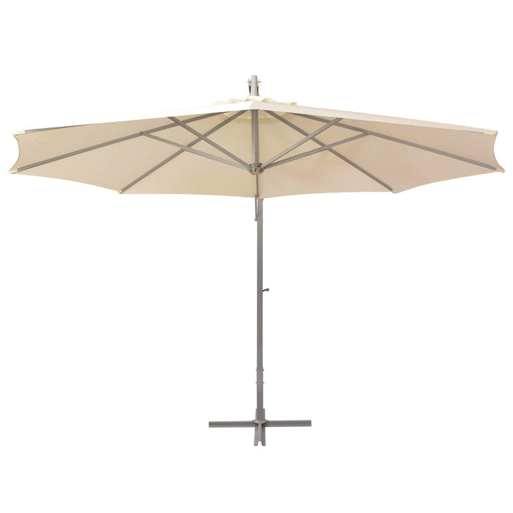 Udendørs parasoller Beige Polyester