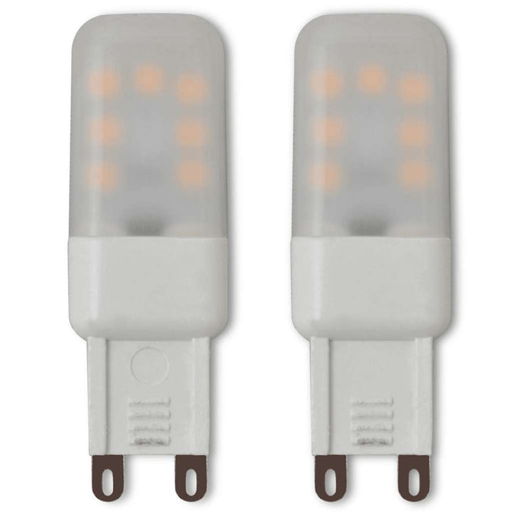 loftslampe med 3 LED-pærer G9 120 W