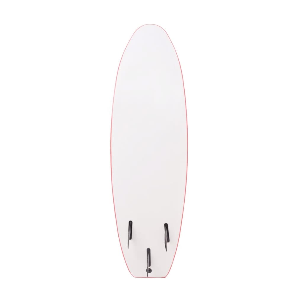 surfboard 170 cm blå og rød