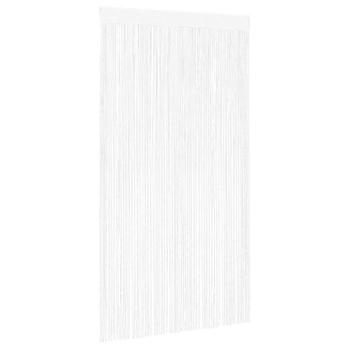 trådgardiner 2 stk. 100 x 250 cm hvid